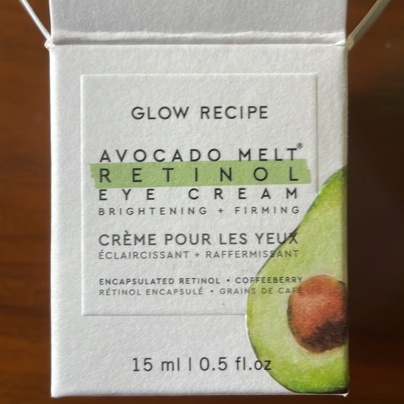 GLOW RECIPE Avocado Melt Retinol Eye cream - Picture 2 of 4